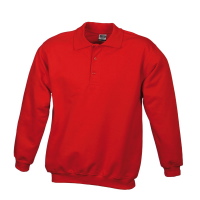 James & Nicholson Polo Sweat Heavy 041